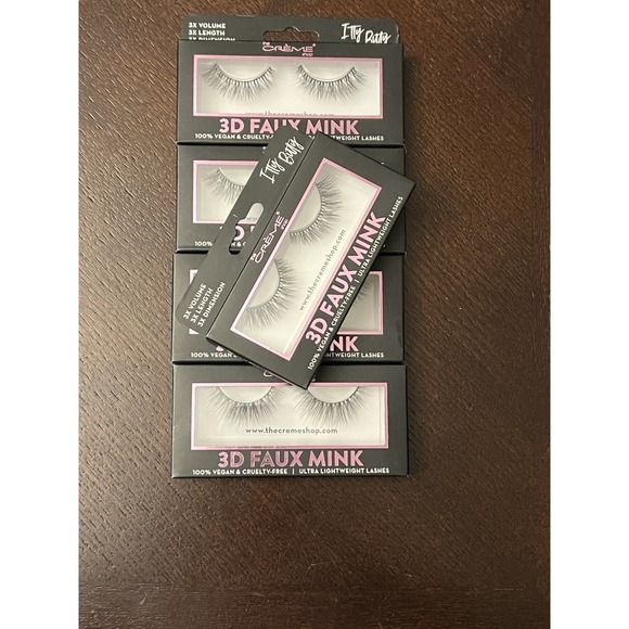 THE CREME SHOP Flexible Fit 3D Faux Mink Lash Lightweight New-5 boxes - Picture 7 of 7